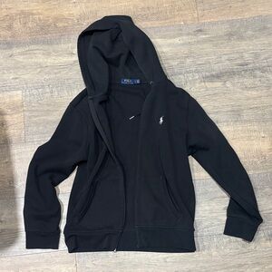 Ralph Lauren Classic Black Polo Hoodie